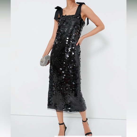 radiant bronze sequin roxy dress Tuckernuck | Dresses | Black Sequin Roxy Dress